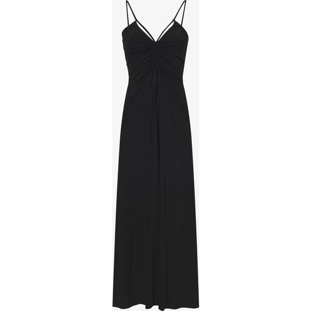 Proenza Schouler White Label Matte Crepe Spaghetti Maxi Dress