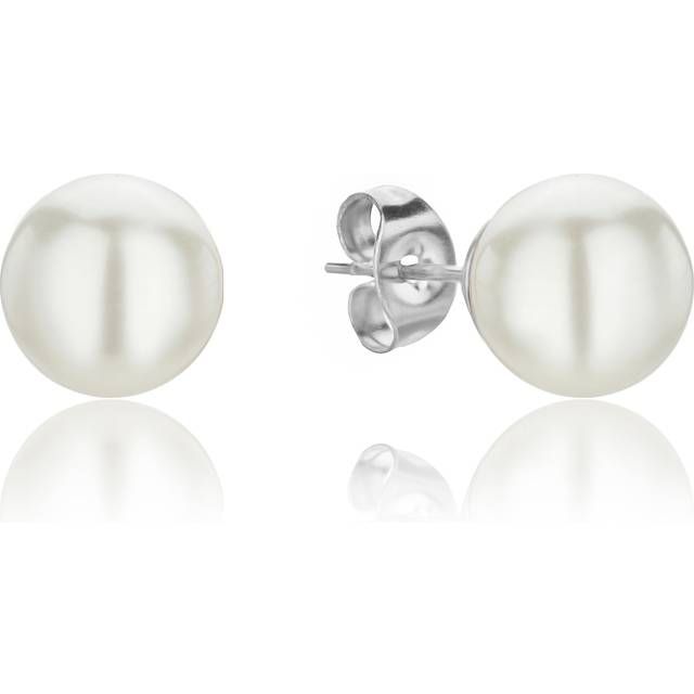 Earrings woman Isabella Ford Diane Pearl - Argenté