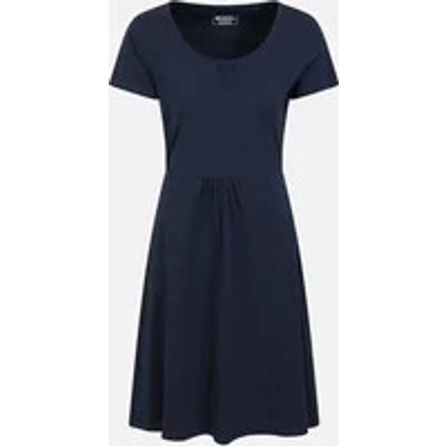 Mountain Warehouse Womens's Lora Plain Skater Dress - Dark Blue - 16