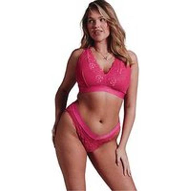 Lemonade Lace Fuller Cup Bra - Neon Pink, Pink, Size 32Ff/G, Women - 32FF/G