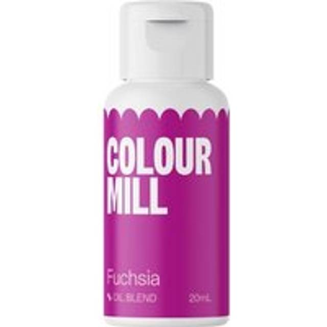 Fuchsia - Oil Based Food Colouring 20ml Size: 20ml - Purple/Red