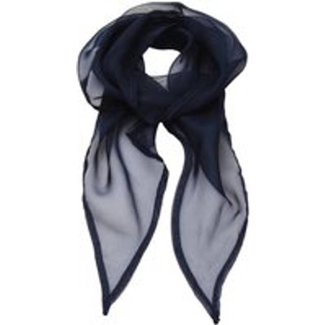 (One Size, Navy) Premier Unisex Adult Colours Chiffon Scarf