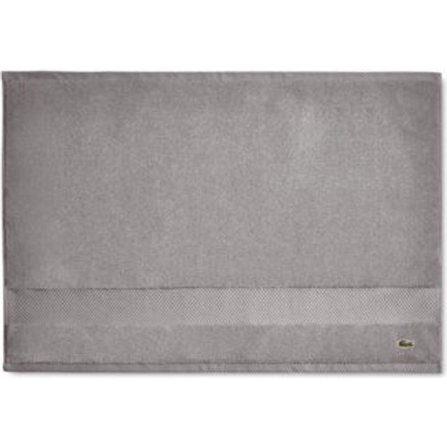 "Lacoste Heritage Supima Cotton Tub Mat  Meteorite  21"""""""" x 31"""""""""