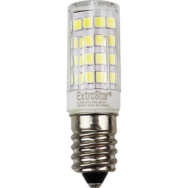 3.3W LED Mini Bulb E14, 6500K - White / 1