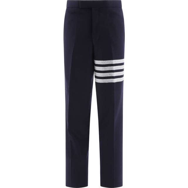 Thom Browne Navy 4-Bar Trousers - 415 NAVY - 3