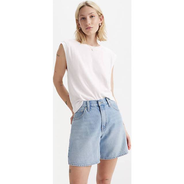 Linne med vid passform - White - XL