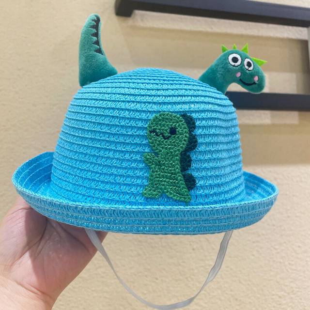 (Lake Blue) Cute Childrens Bucket Hat Girls Summer Sunscreen Baby Sun Uv Protection