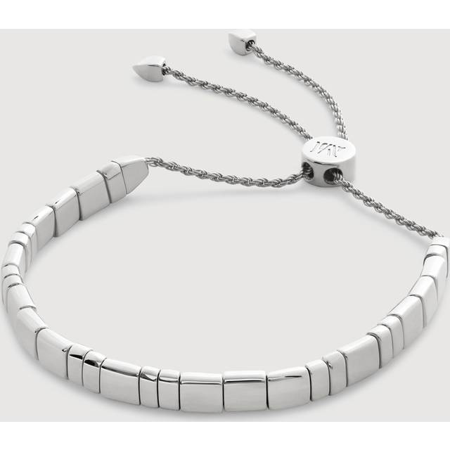 Monica Vinader Womens Sterling Silver Delphi Sterling-silver Friendship Bracelet 1 Size - STERLING SILVER