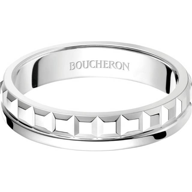 Boucheron White Gold Qautre Radiant Edition Wedding Band - 51