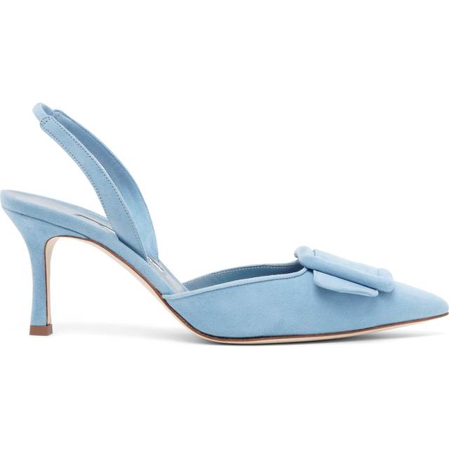 Pumps MANOLO BLAHNIK Woman color Gnawed Blue - 36½