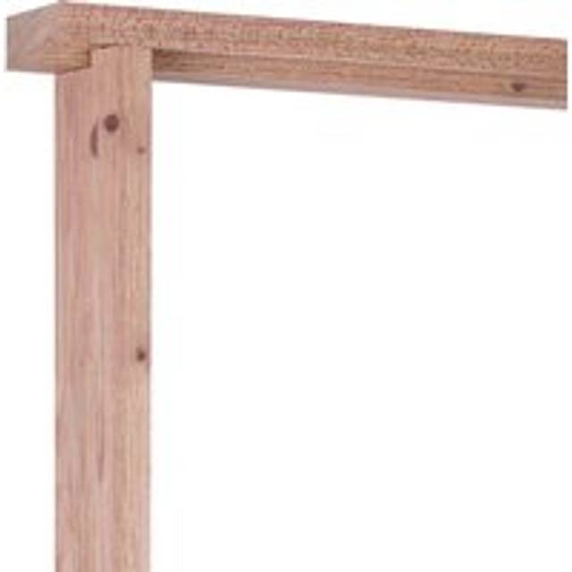 LPD FD30 Fire Door Lining - 44 x 108 - Unfinished Redwood