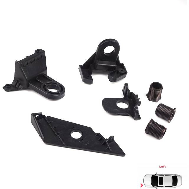 EHL505 Headlight Holder Mount Repair Bracket Tab Set Left for VW Passat 3C B7 362 365 4Motion Sedan Variant 2011-2014 3AA998225
