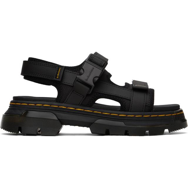 Dr. Martens Forster Poly Webbing Sandals in Black, Size: 4