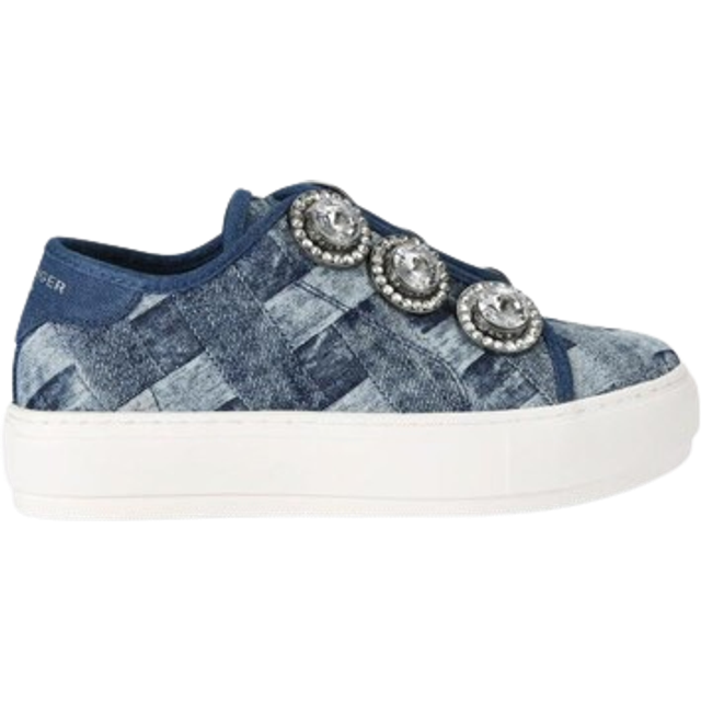 Kurt Geiger Women's Trainers Denim Laney Octavia