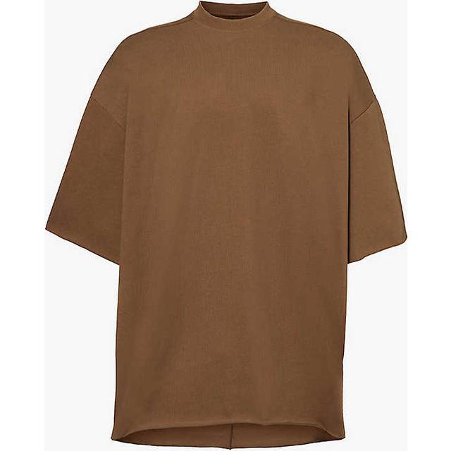 Rick Owens Mens Bean Tommy Oversized Cotton-jersey T-shirt 1size - BEAN