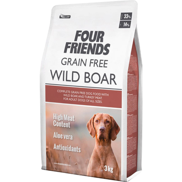 FourFriends Dog GF Wild Boar (3kg)