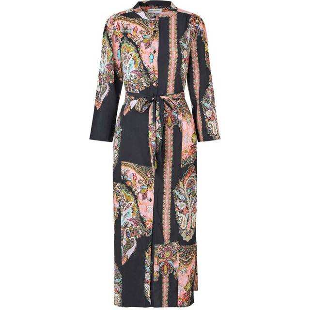 Lollys Laundry Harper Maxi Dress, Black/Multi