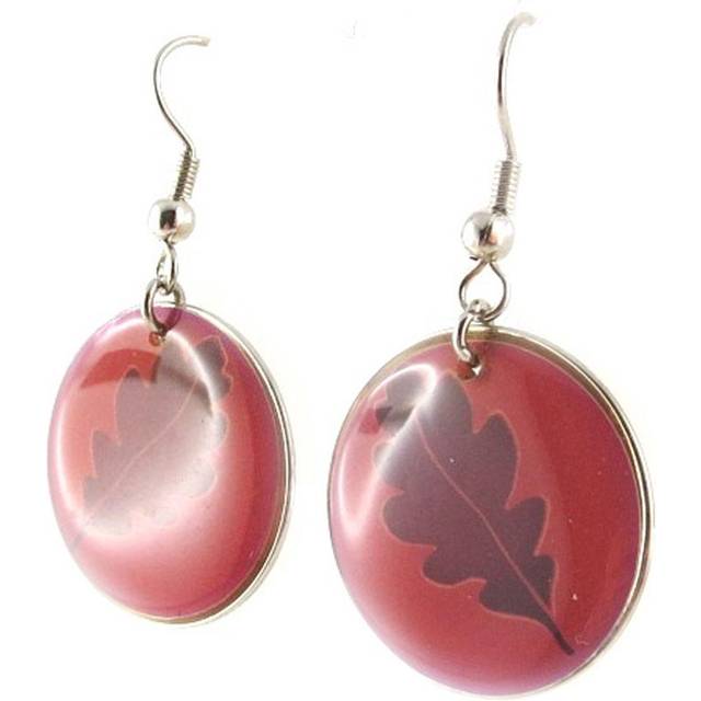 Les Trésors De Lily [D8257] - Pink 'Bamboo' Designer Earrings Rose