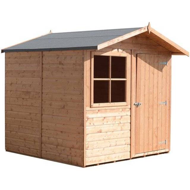 Shire Abri Shed 7x7 - Honey Brown
