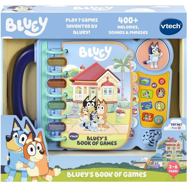 VTECH Bluey's Book of Games Learning Book