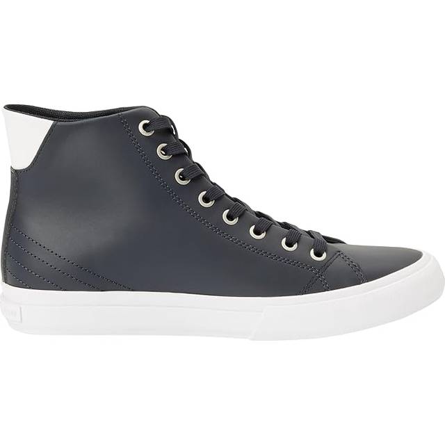 Tommy Hilfiger Herr TH HI Vulc Street LTH ESS Vulkaniserade sneakers, Desert Sky, 9 UK, Öken himmel, 43 EU