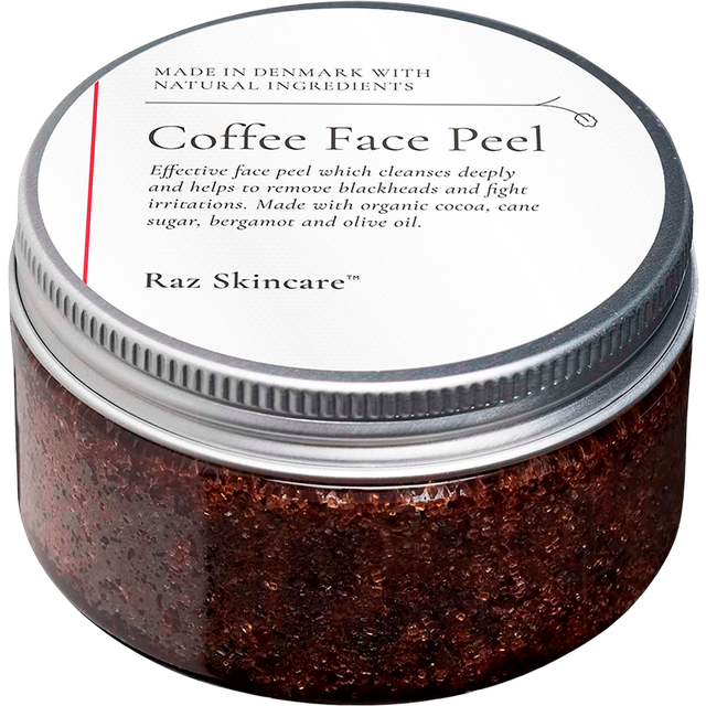 Raz Skincare Coffee Face Peel 100g - gavehylden.dk