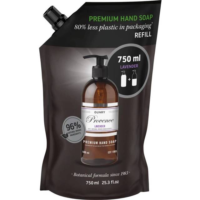 Gunry Flytande tvål french refill lavender 750 ml
