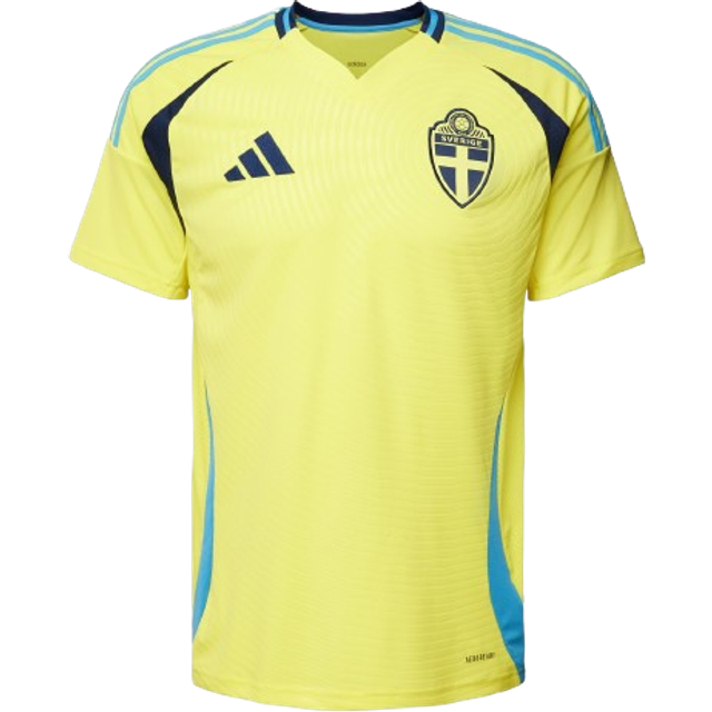 adidas – Football – Euro 2024 Sverige – Gul hemmatröja