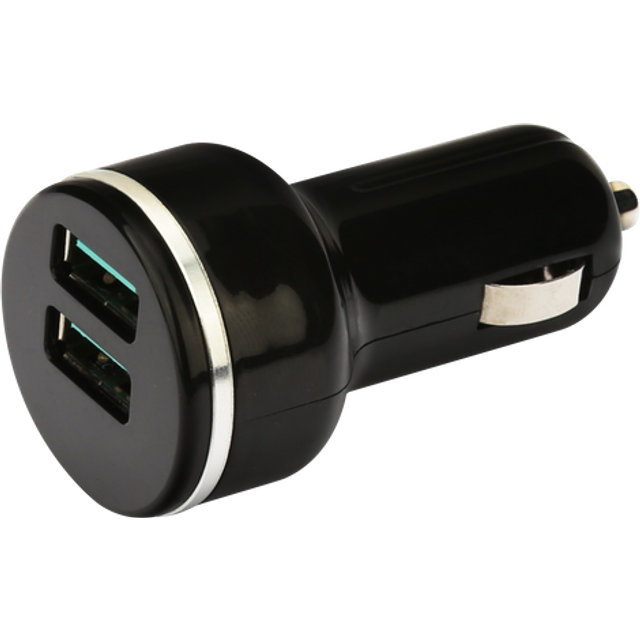 NÖRDIC 2xUSB snabb billaddare Quick Charger 3.0 18W