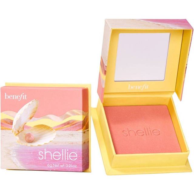 Benefit Wanderful World Blushes Shellie Warm Seashell-Pink Powder Blusher, One Colour, Women