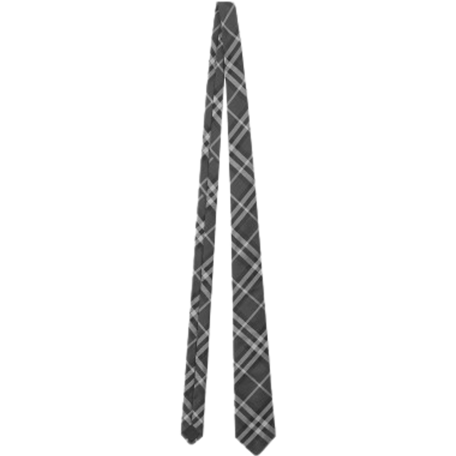 Burberry, Accessoarer, Herr, ONE Size, Sidenslips - gray (ONE SIZE)