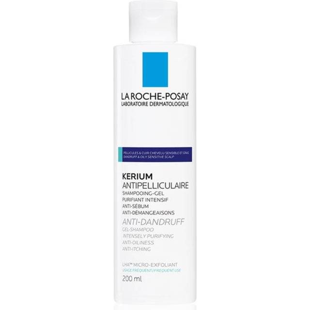 La Roche-Posay Kerium Anti-Dandruff Gel Shampoo For Oily Scalp 125ml - Face the Future