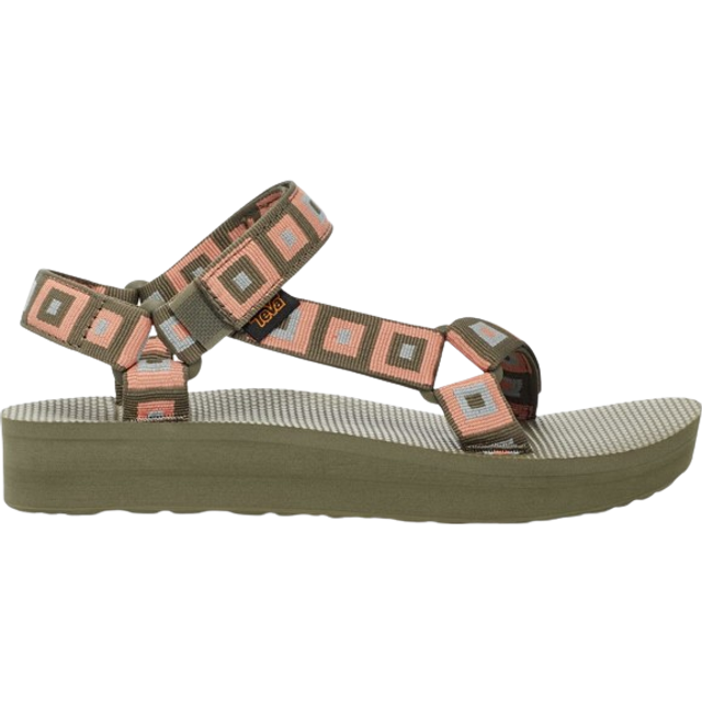 Teva Women's W Midform Universal Sandal  Retro Squares Unwind  11