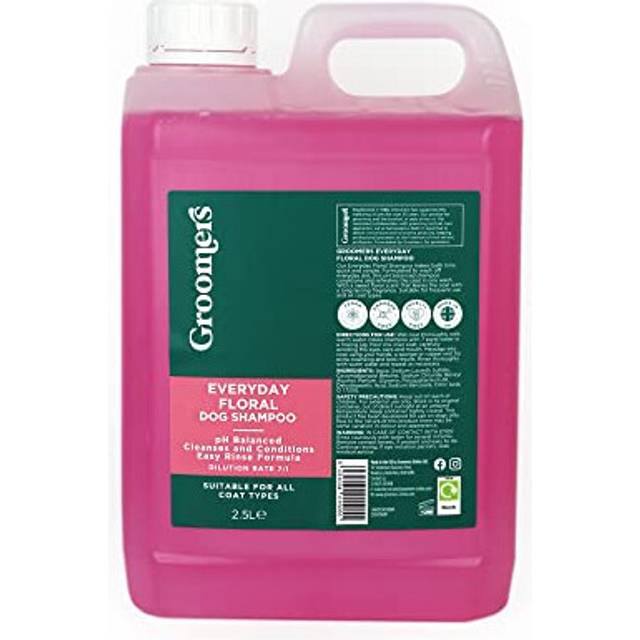 Everyday Floral Dog Shampoo for dog grooming Long lasting fragrance Cleanses and conditions dirty dogs pH balanced Vegan Paraben Free Easy rinse
