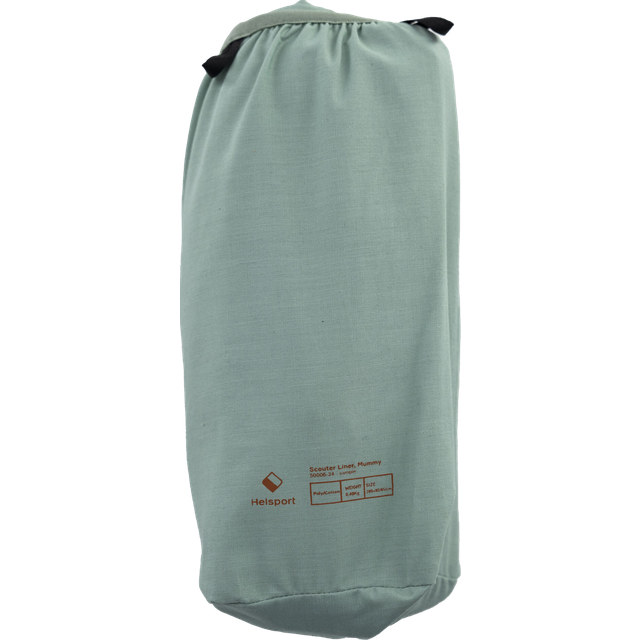 Helsport Scouter Cotton Liner Mummy Granite Green / Cloudberry, OneSize