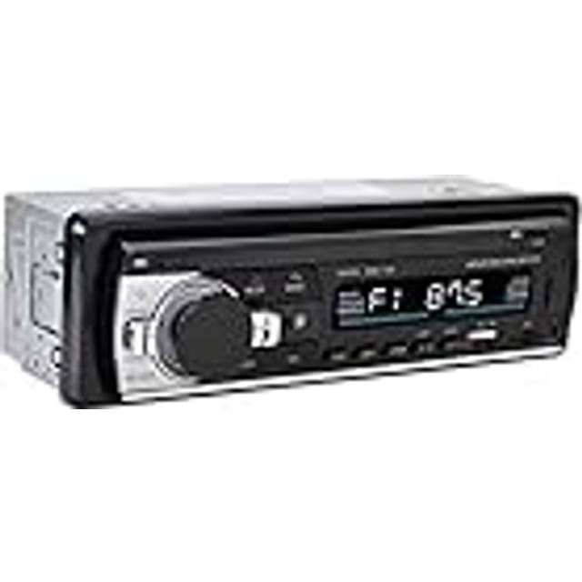 Multimedia Bilradio MP3 -spelare, MP3/FM/USB/AUX -ingång Bilstereospelare, FM -radio, Bluetooth Handsfree -samtal, Dubbel USB, LCD VA -skärm, Enkel DIN