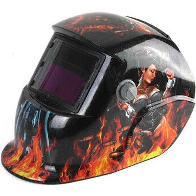Solar Auto Darkening Welding Grinding Arc Tig Mig Helmet Mask