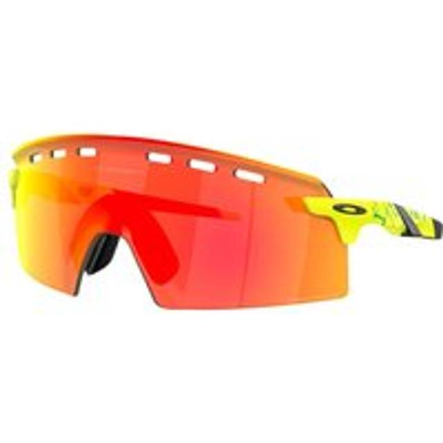 Oakley Encoder Strike Vented - Cykelglasögon Matte Tennis Ball Yelllow Prizm Ruby Cat 3