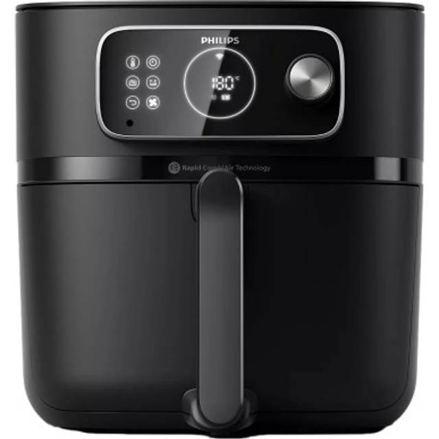 Philips Airfryer Combi 7000 Series XXL - 8,3L (2kg), 22-i-1 airfryer, WiFi-ansluten, 99% mindre tillsatt fett** med Rapid CombiAir, HomeID-app, vit (HD9876/20)