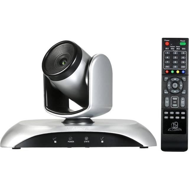 Aibecy 1080P HD Video Conference Camera 3X Optical Zoom Wide Angle Webcam Supported H.264 Hard AU Plug silver