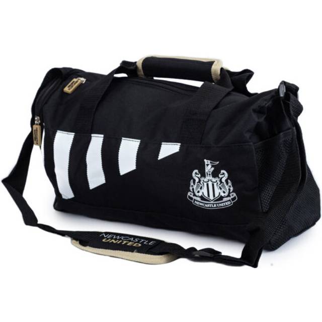 OFFICIAL NEWCASTLE UNITED FC HOME STRIPE DUFFEL BAG HOLDALL