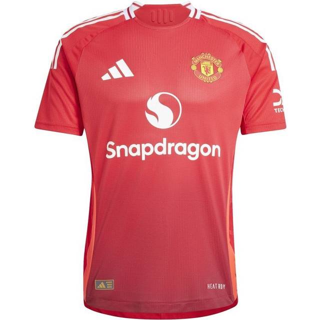 Adidas Men's Manchester United 24/25 Home Authentic Jersey - gavehylden.dk