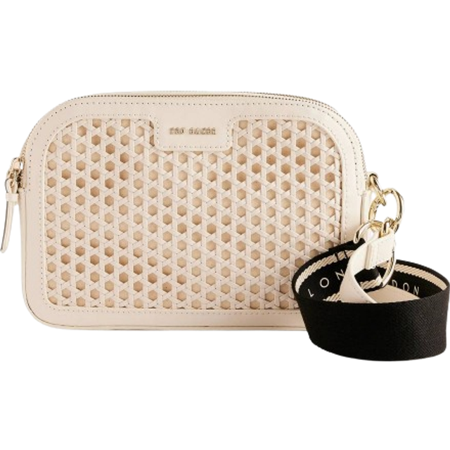 Ted Baker, Webbing Cross Body camera bag-Cream