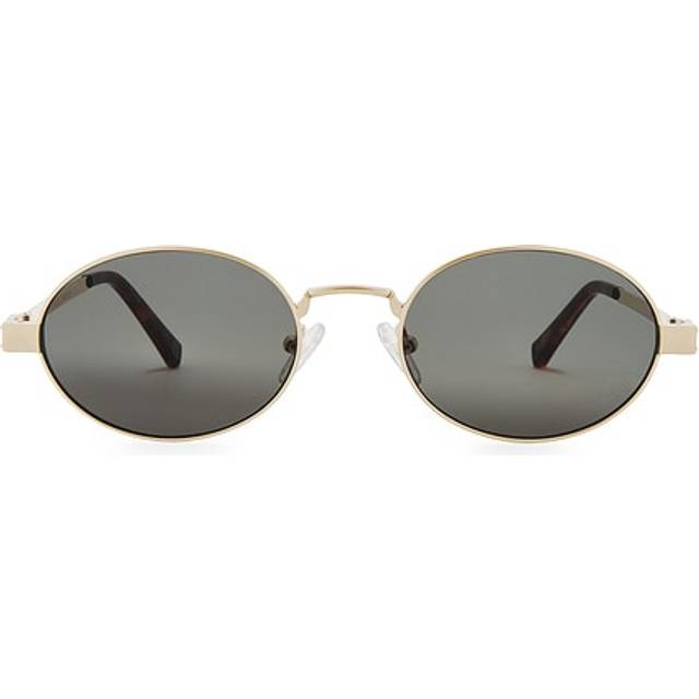 Le Specs Poseidon Deux Gold with Khaki Mono Lens