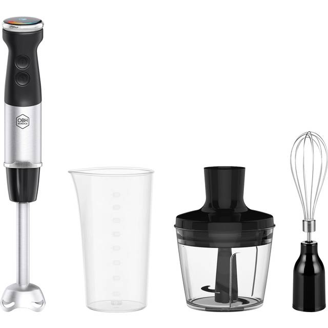 OBH Nordica Quickchef + stavblender HN6738S0 (Sort)- På fjernlager - Klar levering
