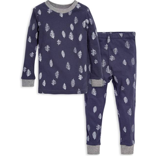 Burt's Bees Baby Baby Boy's PJ Set  Tee and Pant 2-Piece Pajamas  100% Organic Cotton  in The Pines  18 Months