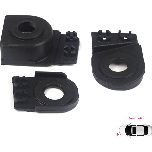 EHL2 Headlight Holder Mount Repair Bracket Tab Set Left Side for  A6 C6 S6 RS6 Avant Quattro Allroad 2004-2011 4F0998121