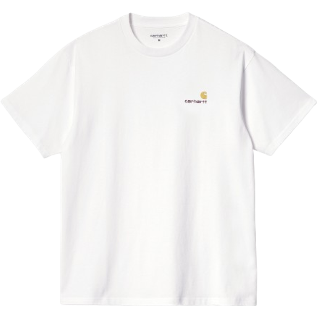 Carhartt WIP American Script T Shirt White