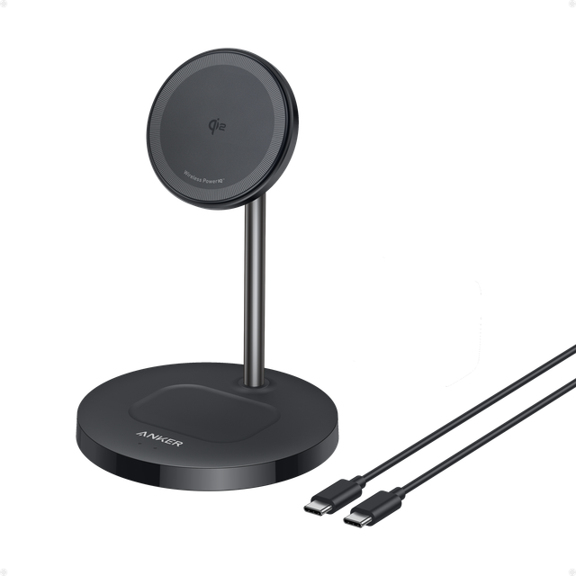 Anker MagGo Wireless Charger (2-in-1 Stand) Black