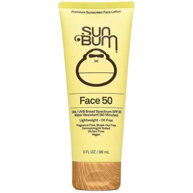 Sun Bum Original Face 50 Suncreen Lotion SPF 50 Fragrance Free 3 fl oz